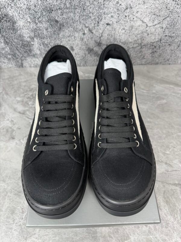 Rick Owens DRKSHDW Vintage Sneaker 'Black Milk'