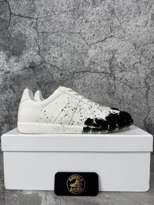 Maison Margiela Wmns Replica Low 'Paint Splatter - White Black'