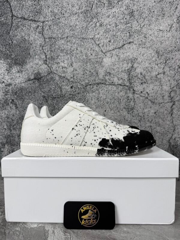 Maison Margiela Wmns Replica Low 'Paint Splatter - White Black'