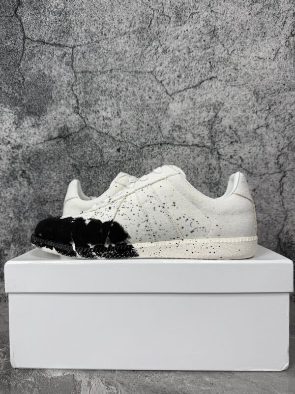Maison Margiela Wmns Replica Low 'Paint Splatter - White Black'