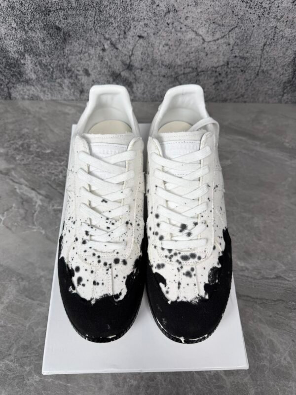 Maison Margiela Wmns Replica Low 'Paint Splatter - White Black'