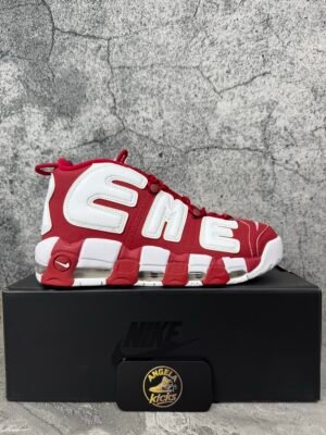 Supreme x Nike Air More Uptempo 'Red'