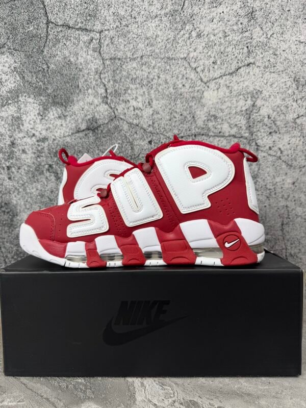 Supreme x Nike Air More Uptempo 'Red'