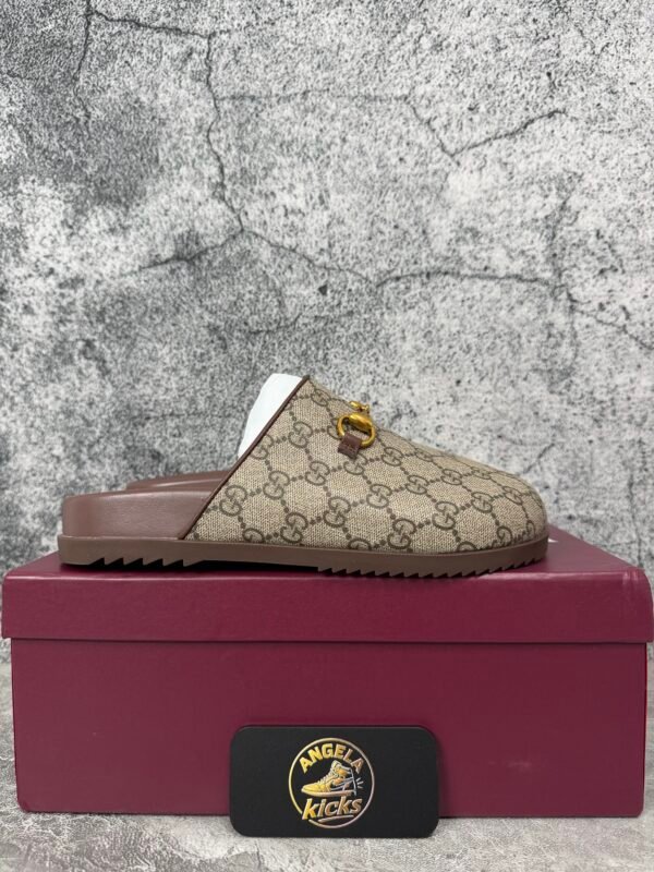 Gucci Wmns Horsebit Slipper 'GG Supreme - Beige'