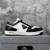 Prada Downtown Low Top Sneakers Leather White Black