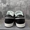 Prada Downtown Low Top Sneakers Leather White Black