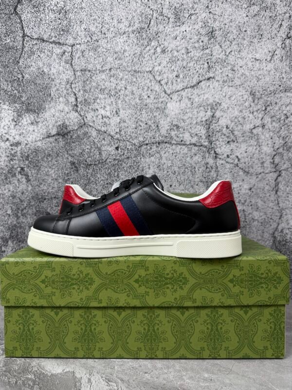Gucci Ace Web Black Navy Red