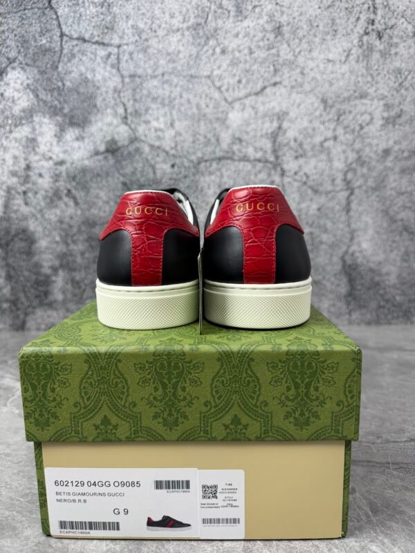 Gucci Ace Web Black Navy Red