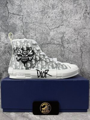 Dior And Shawn B23 High Top Bee Embroidery