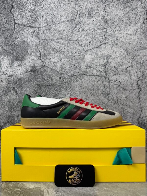 adidas x Gucci Gazelle Black Green Red