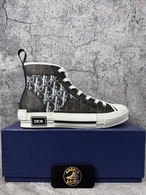 Dior B23 High Black White Oblique