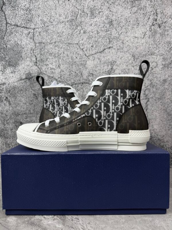 Dior B23 High Black White Oblique