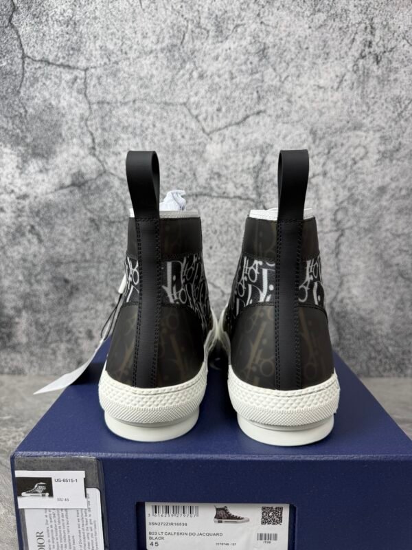 Dior B23 High Black White Oblique