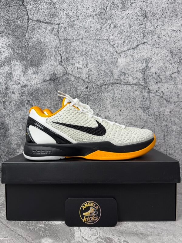 Kobe 6 Protro Playoff Pack White Del Sol