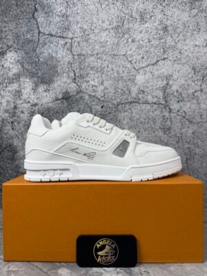 Louis Vuitton LV Trainer White Calf Leather