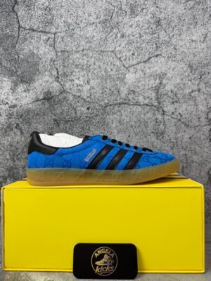 IMG_0464 adidas x Gucci Gazelle Blue GG Monogram