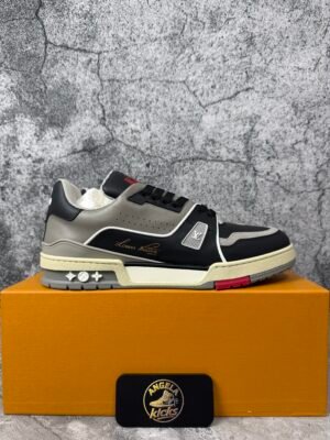 Louis Vuitton LV Trainer Sneaker Low Black Grey