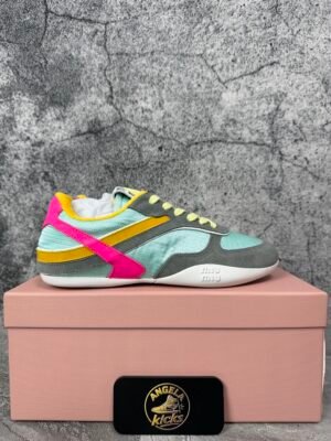 Miu Miu Gymnasium Sneaker 'Anise Fuchsia'