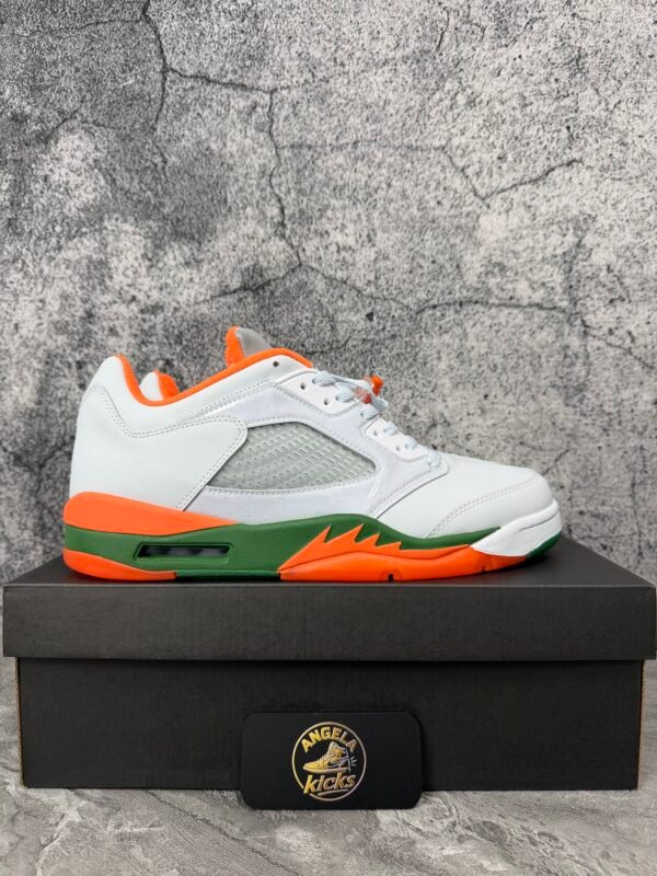 Jordan 5 Retro Low Miami Hurricanes