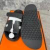 Hermes Chypre Sandal Black Smooth Calfskin Leather