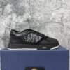Dior B27 Low Black Dior Oblique Galaxy Leather Grey