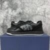 Dior B27 Low Black Dior Oblique Galaxy Leather Grey
