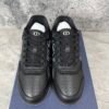 Dior B27 Low Black Dior Oblique Galaxy Leather Grey