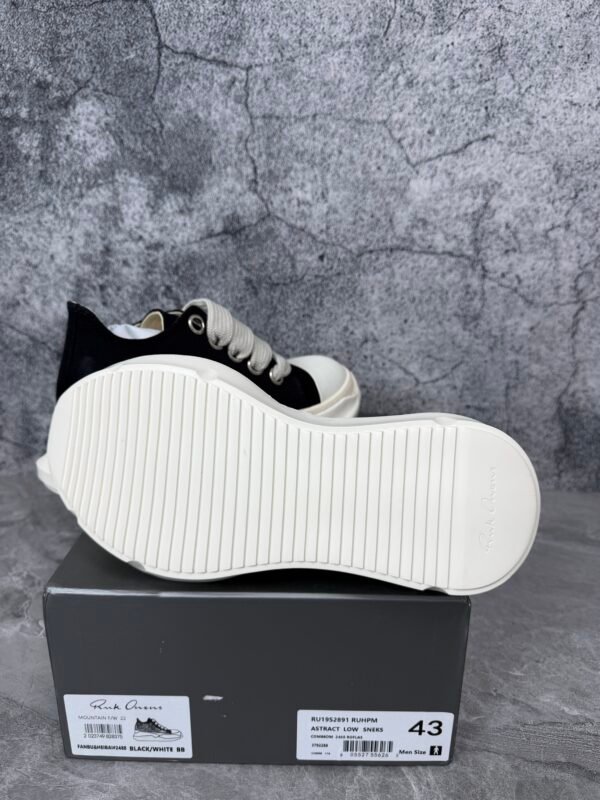 Rick Owens Concordians DRKSHDW Jumbo Lace Abstract Black Milk
