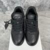 OFF-WHITE Out Of Office OOO Low Tops Triple Black