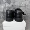 OFF-WHITE Out Of Office OOO Low Tops Triple Black