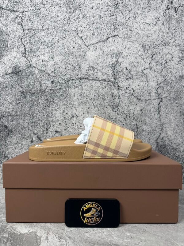 Burberry Check Slides