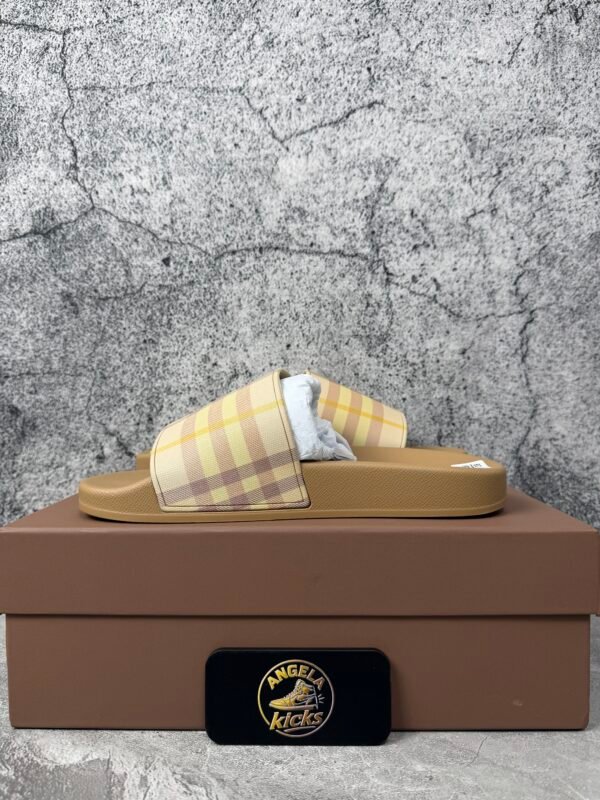 Burberry Check Slides