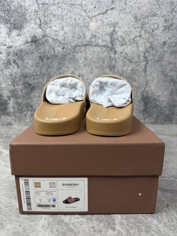 Burberry Check Slides