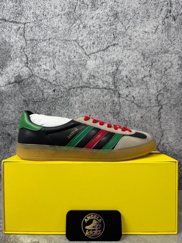 adidas x Gucci Gazelle Black Green Red