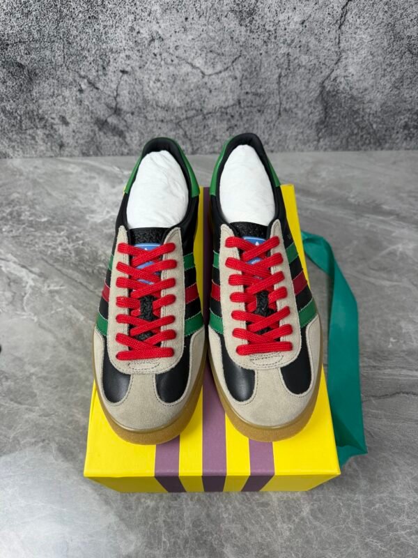 adidas x Gucci Gazelle Black Green Red