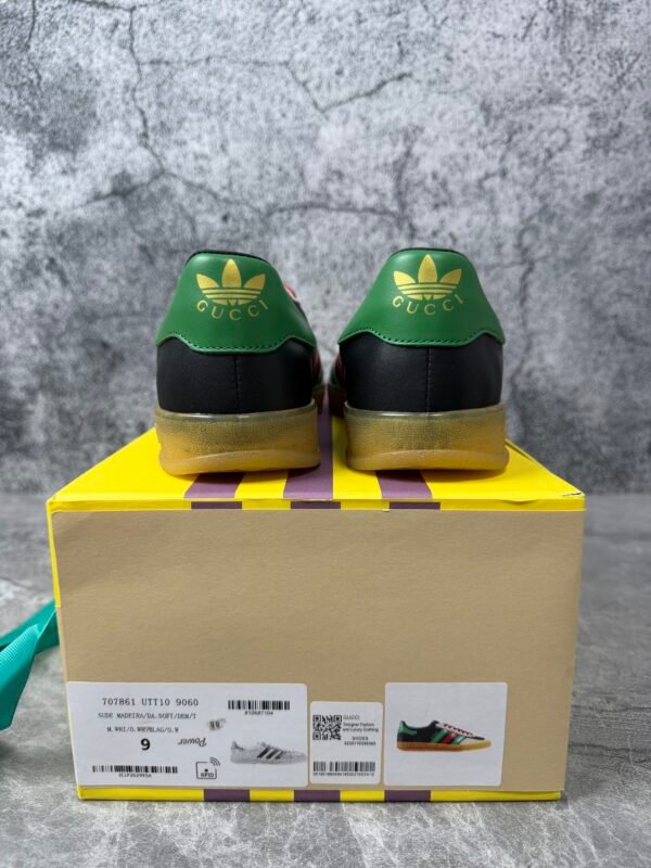 adidas x Gucci Gazelle Black Green Red