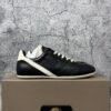 Rick Owens Concordians Minimal Sneaker Black Milk