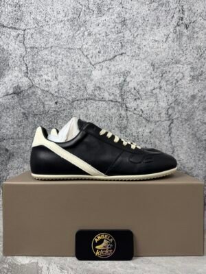 Rick Owens Concordians Minimal Sneaker Black Milk