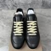 Rick Owens Concordians Minimal Sneaker Black Milk