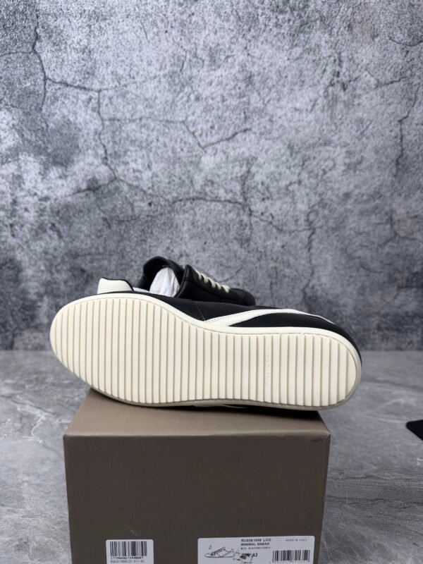 Rick Owens Concordians Minimal Sneaker Black Milk