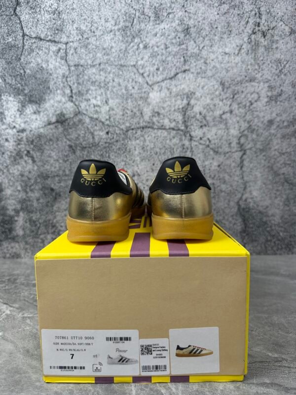 adidas x Gucci Gazelle Metallic Gold