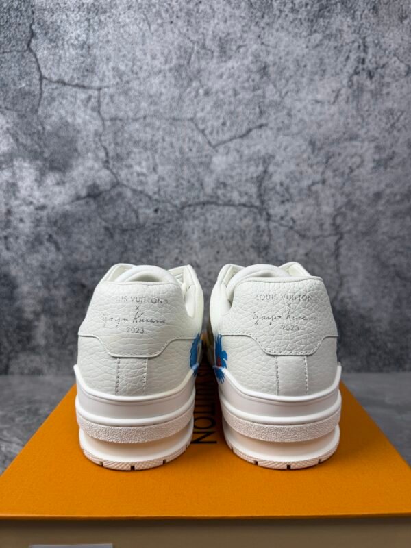 Louis Vuitton x Yayoi Kusama Trainer White Print