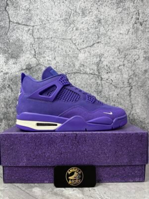 Air Jordan 4 Retro OG SP Nigel Sylvester Brick by Brick  Purple