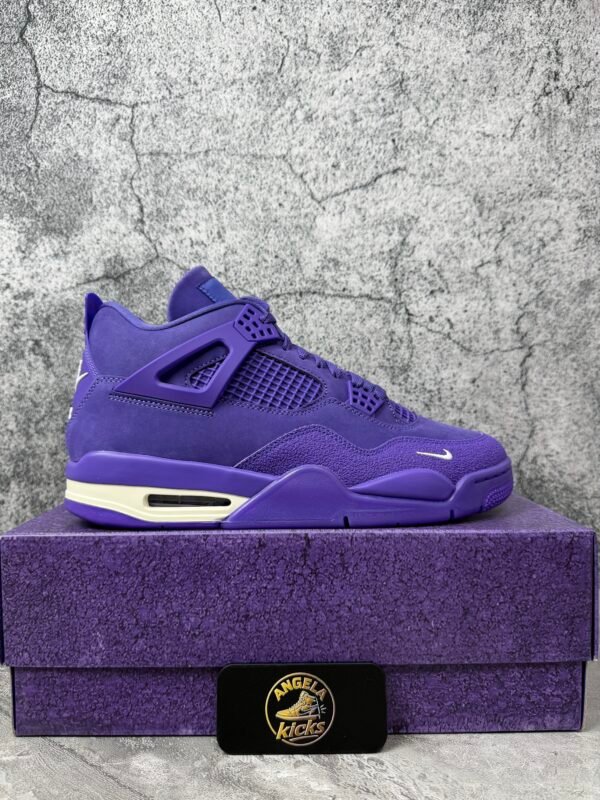 Air Jordan 4 Retro OG SP Nigel Sylvester Brick by Brick  Purple