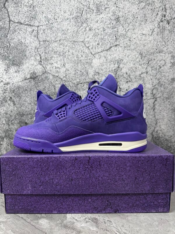 Air Jordan 4 Retro OG SP Nigel Sylvester Brick by Brick  Purple