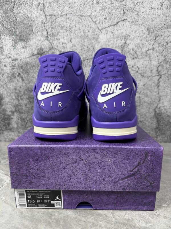 Air Jordan 4 Retro OG SP Nigel Sylvester Brick by Brick  Purple