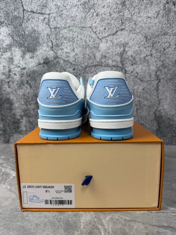 Louis Vuitton Trainer Low White Sky Blue