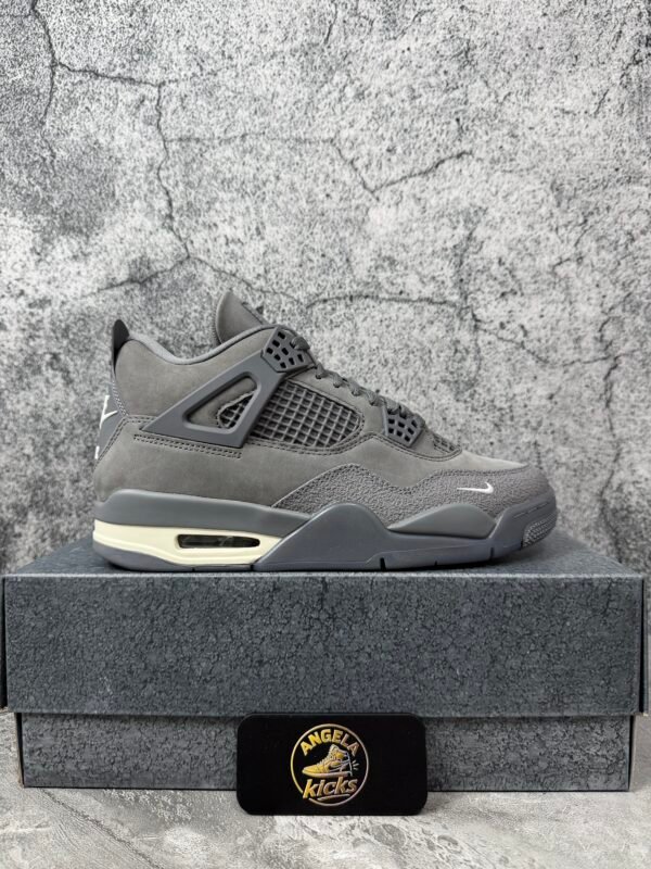 Air Jordan 4 Retro OG SP Nigel Sylvester Brick by Brick Stone Gray