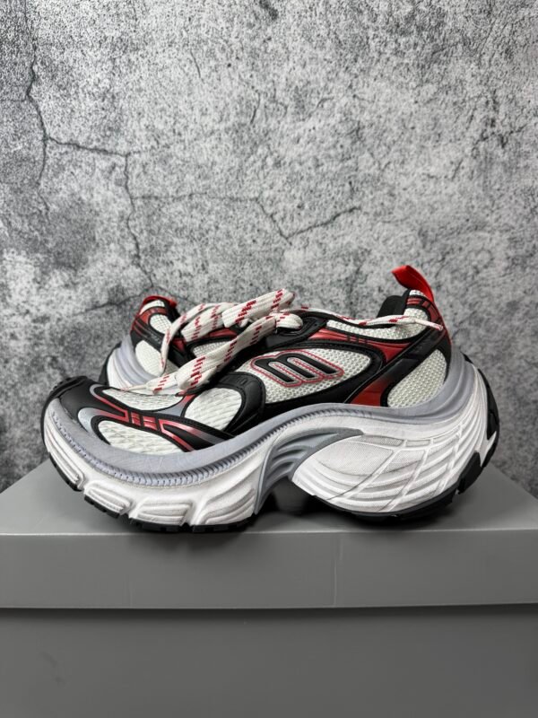 Balenciaga 10XL Worn-Out Grey White Red