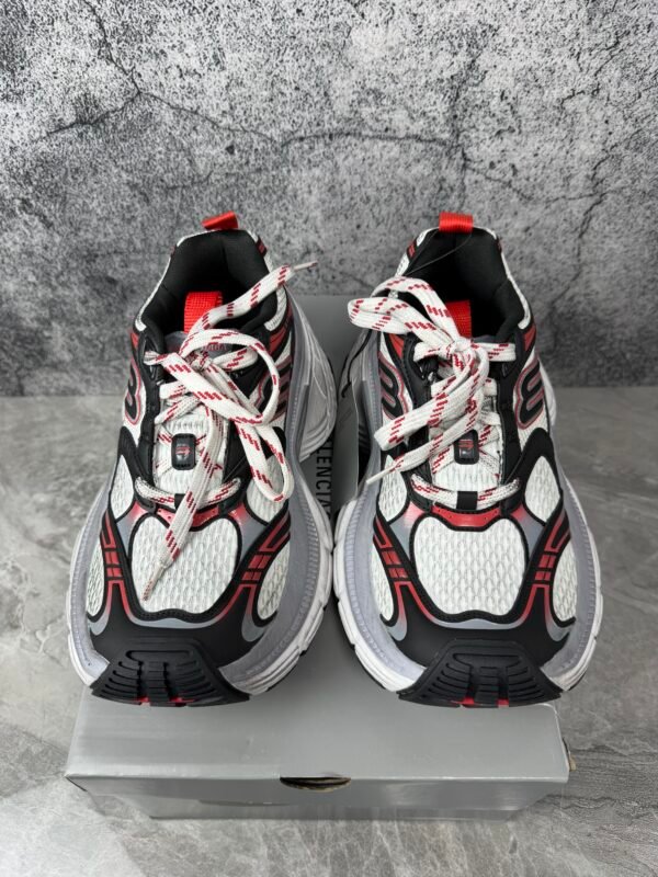 Balenciaga 10XL Worn-Out Grey White Red